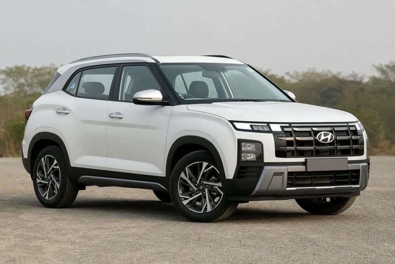 Hyundai Creta SUV for rent in Goa