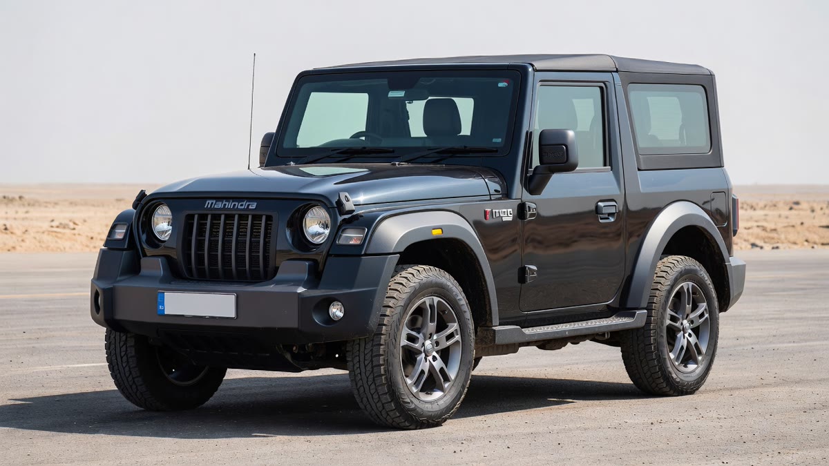 Mahindra Thar SUV for rent in Goa
